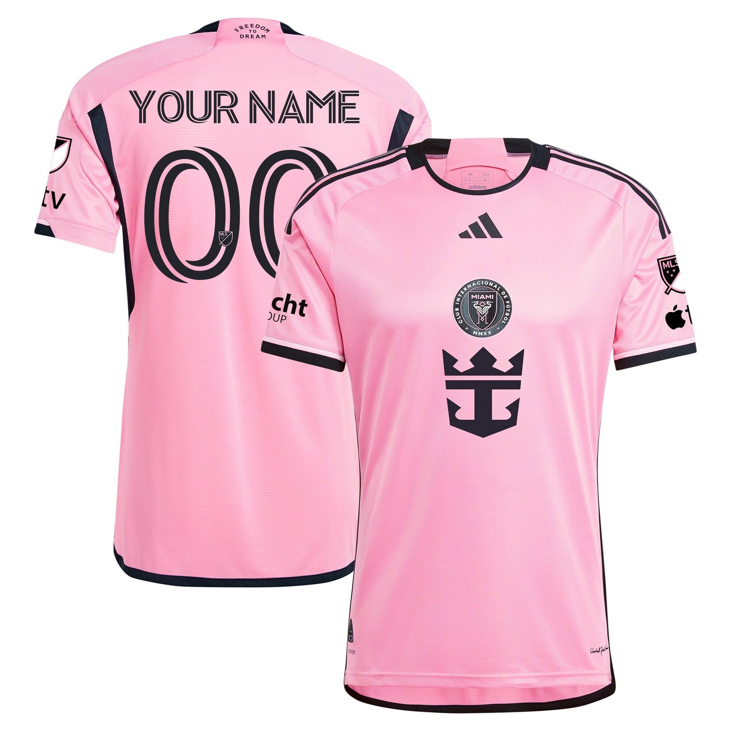 Custom Inter Miami Aqua 2024 Limited Jersey