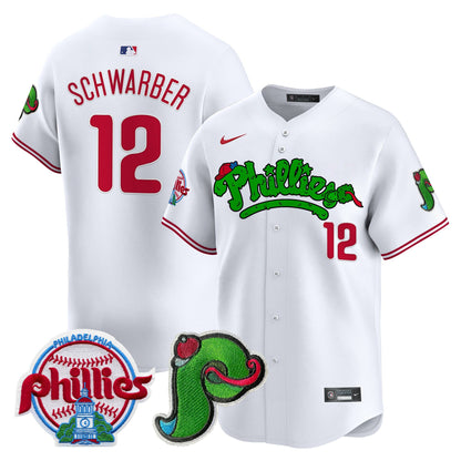 Phillies Phanatic Patch Vapor Premier Limited Jersey V4 - All Stitched