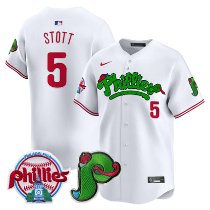 Phillies Phanatic Patch Vapor Premier Limited Jersey V4 - All Stitched