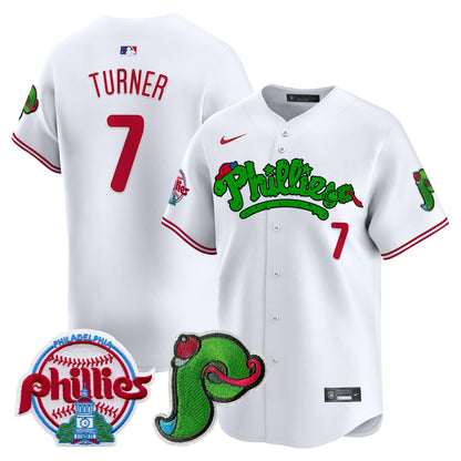 Phillies Phanatic Patch Vapor Premier Limited Jersey V4 - All Stitched