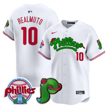 Phillies Phanatic Patch Vapor Premier Limited Jersey V4 - All Stitched