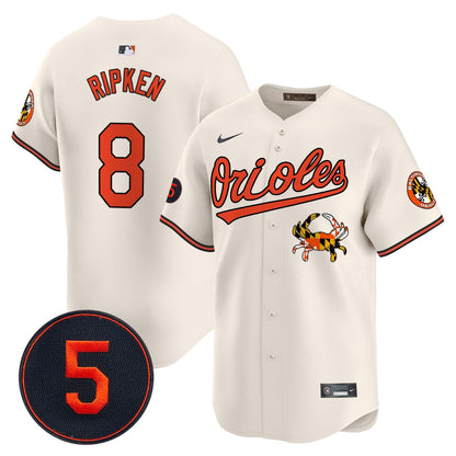 Baltimore Orioles Robinson Patch Vapor Premier Limited Jersey V9 - All Stitched