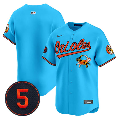 Baltimore Orioles Robinson Patch Vapor Premier Limited Jersey V9 - All Stitched