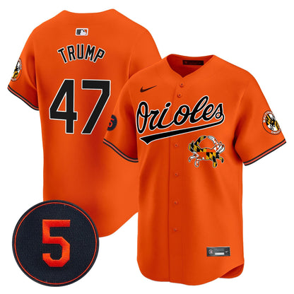 Baltimore Orioles Robinson Patch Vapor Premier Limited Jersey V9 - All Stitched