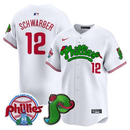 Unisex Phillies Phanatic Patch Vapor Premier Limited Jersey V3 - All Stitched