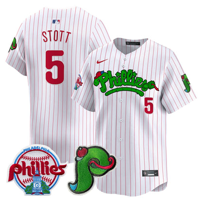 Unisex Phillies Phanatic Patch Vapor Premier Limited Jersey V3 - All Stitched