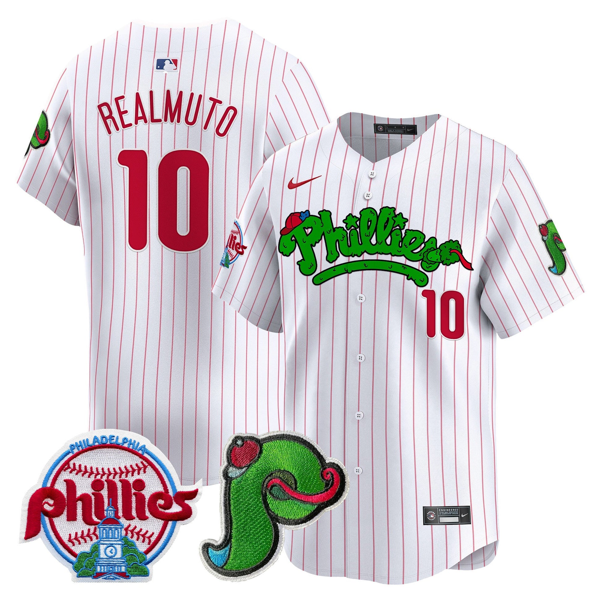 Unisex Phillies Phanatic Patch Vapor Premier Limited Jersey V3 - All Stitched