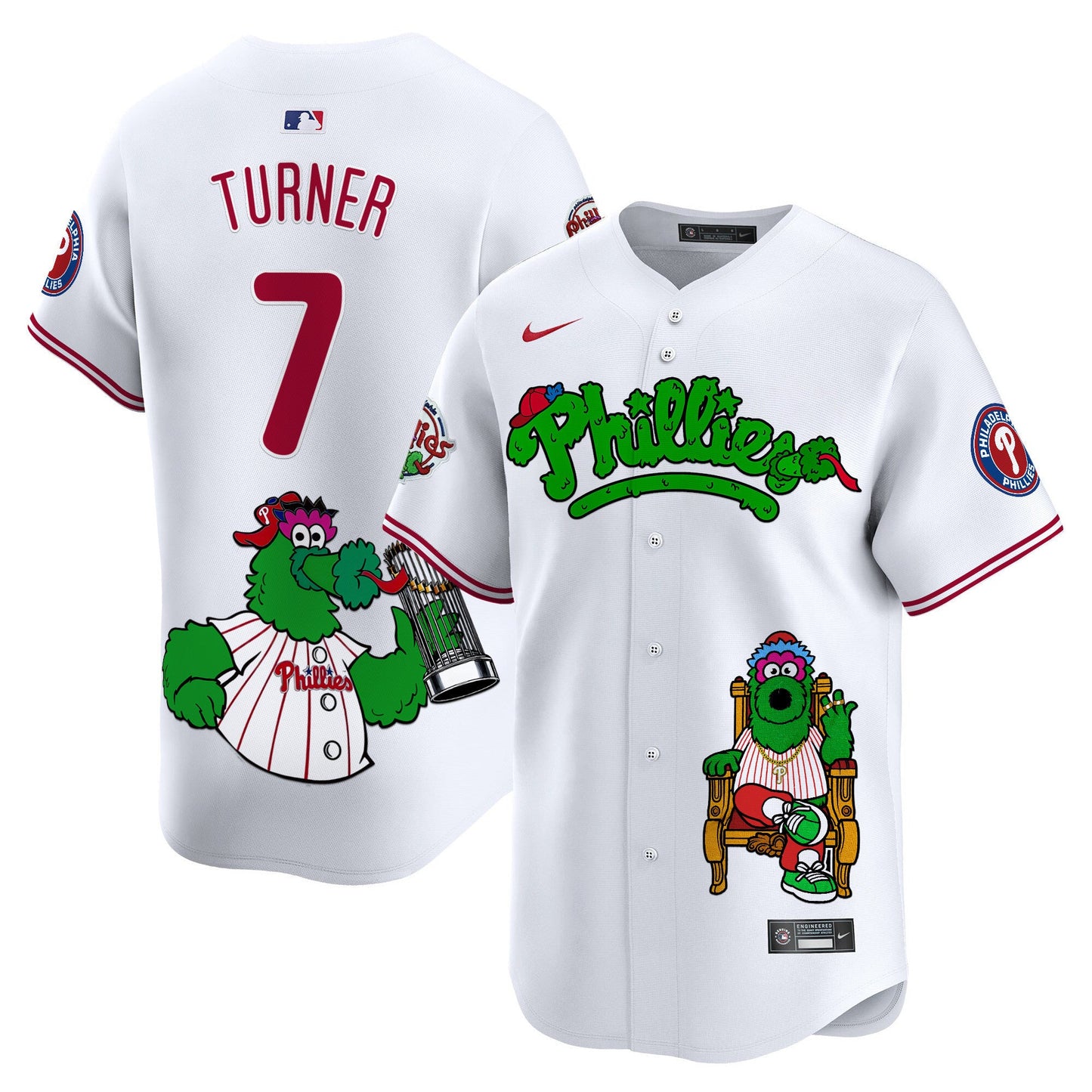 Unisex Phillies Phanatic Vapor Premier Limited Jersey - Printed