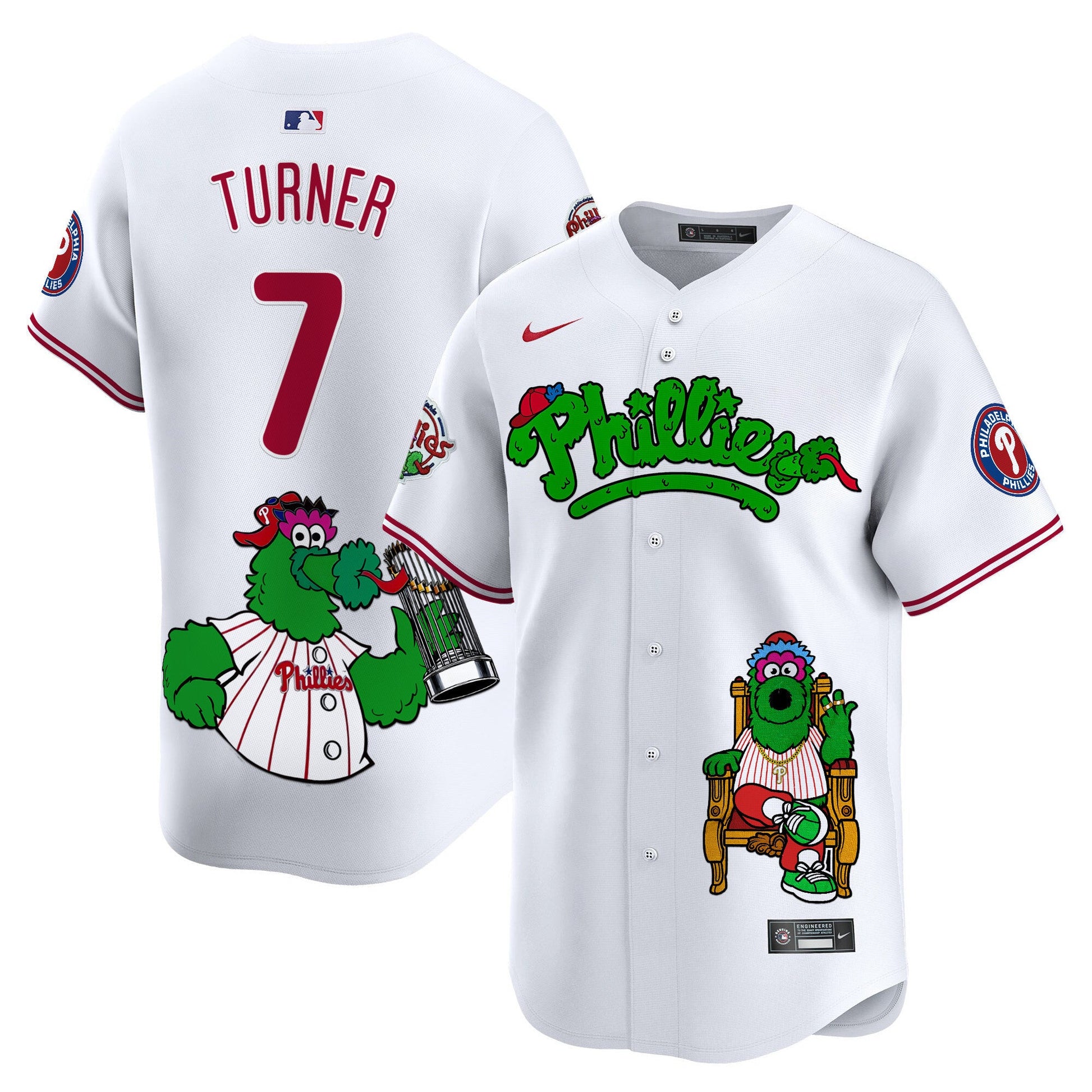 Unisex Phillies Phanatic Vapor Premier Limited Jersey - Printed