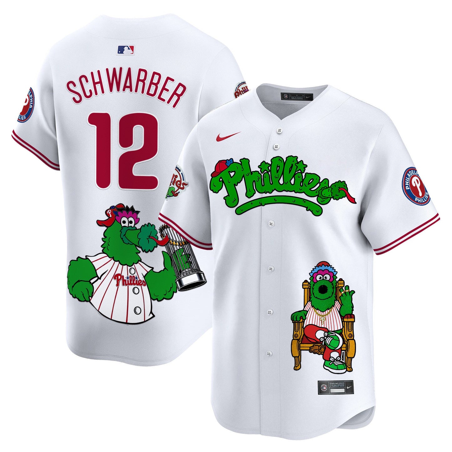 Unisex Phillies Phanatic Vapor Premier Limited Jersey - Printed
