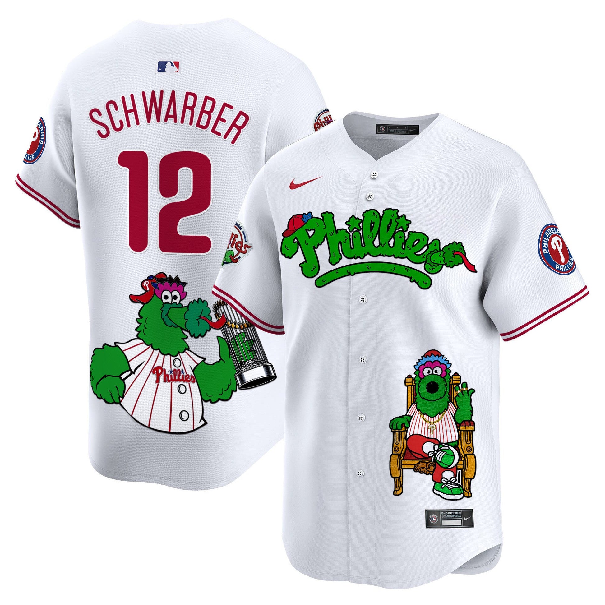 Unisex Phillies Phanatic Vapor Premier Limited Jersey - Printed