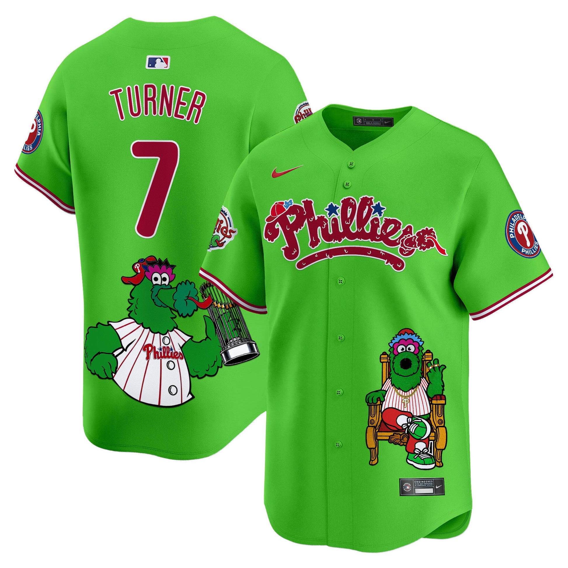 Unisex Phillies Phanatic Vapor Premier Limited Jersey - Printed