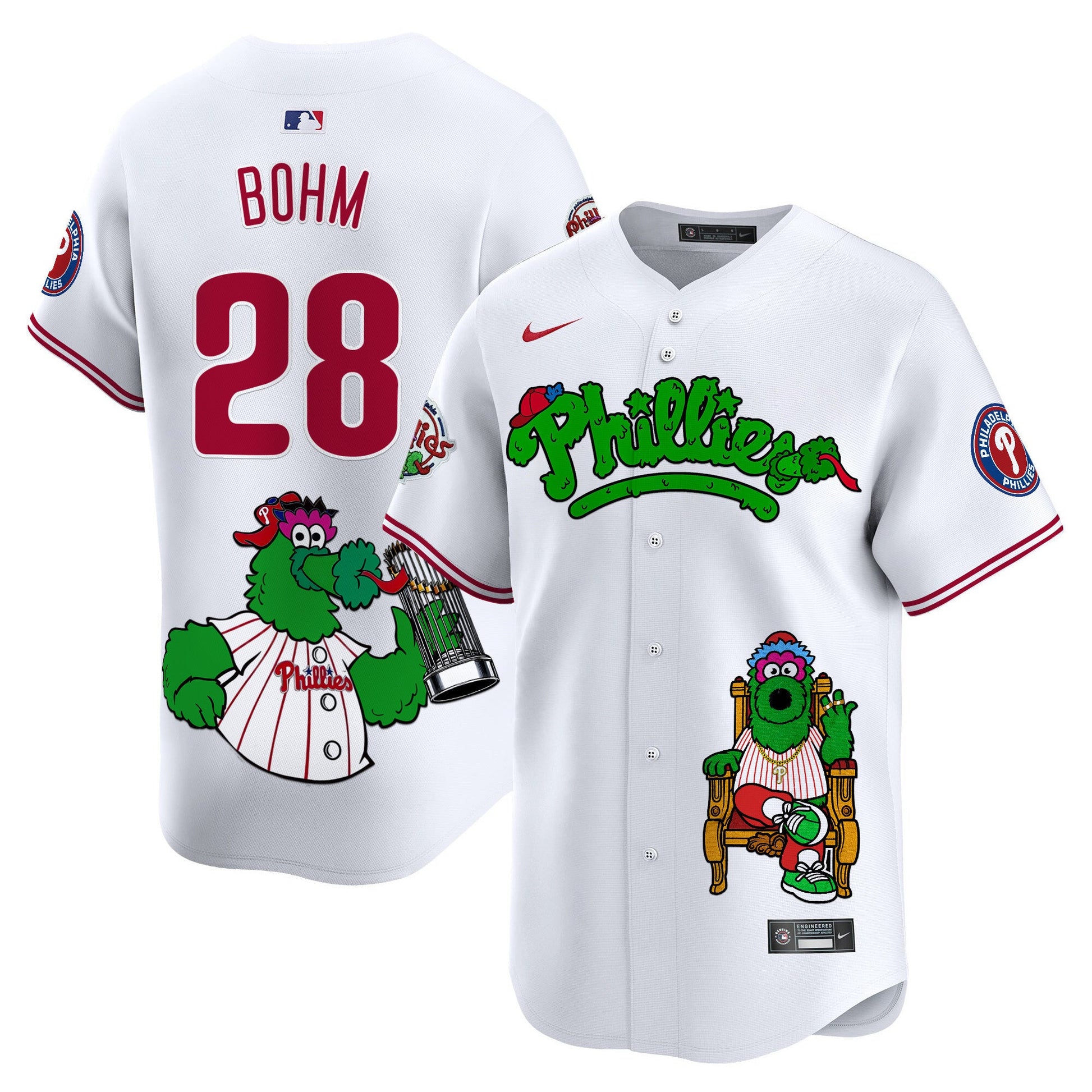 Unisex Phillies Phanatic Vapor Premier Limited Jersey - Printed