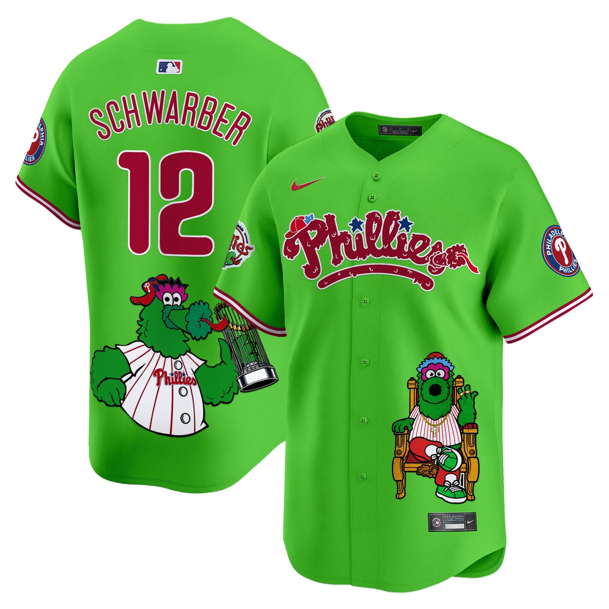 Unisex Phillies Phanatic Vapor Premier Limited Jersey - Printed