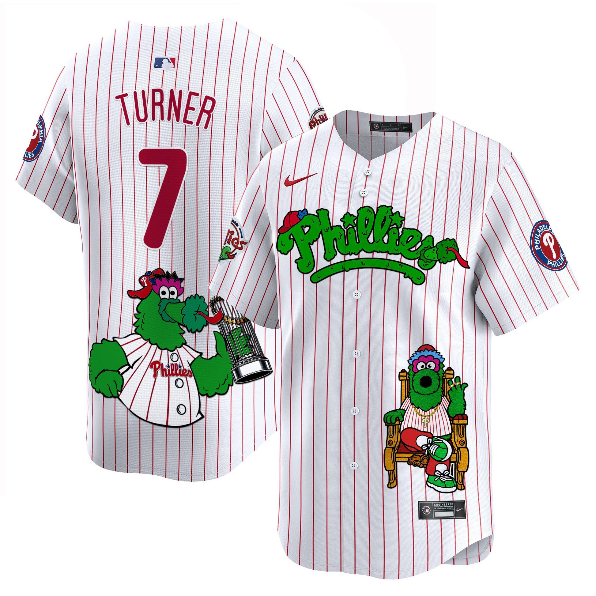 Unisex Phillies Phanatic Vapor Premier Limited Jersey - Printed