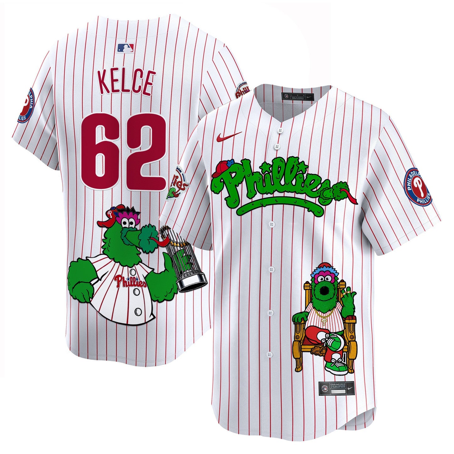 Unisex Phillies Phanatic Vapor Premier Limited Jersey - Printed