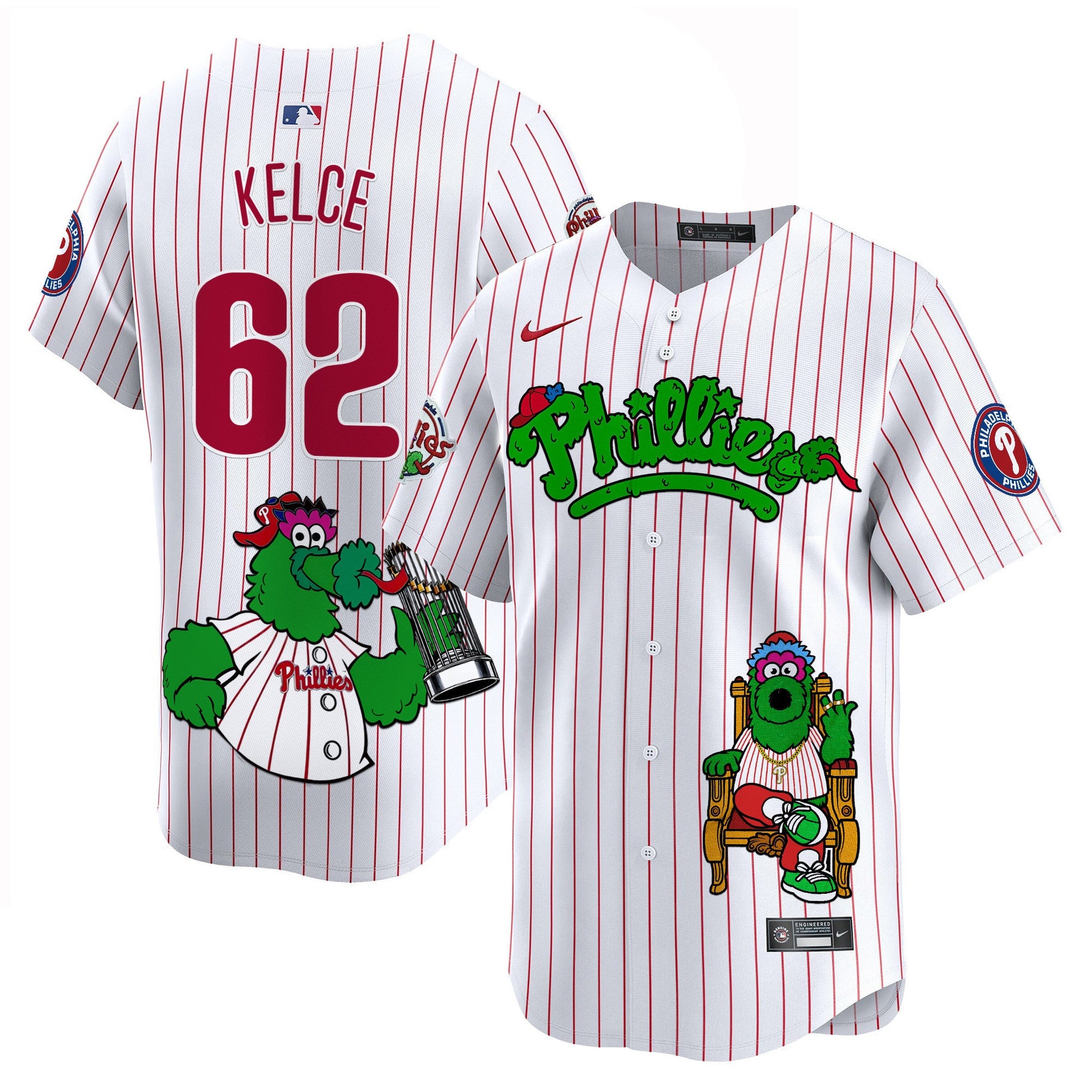 Unisex Phillies Phanatic Vapor Premier Limited Jersey - Printed