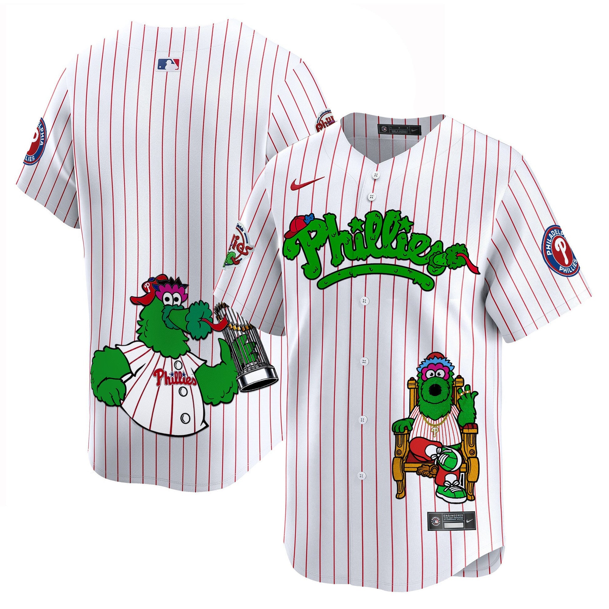 Unisex Phillies Phanatic Vapor Premier Limited Jersey - Printed