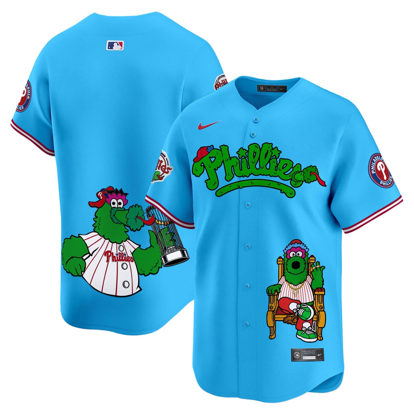 Unisex Phillies Phanatic Vapor Premier Limited Jersey - Printed