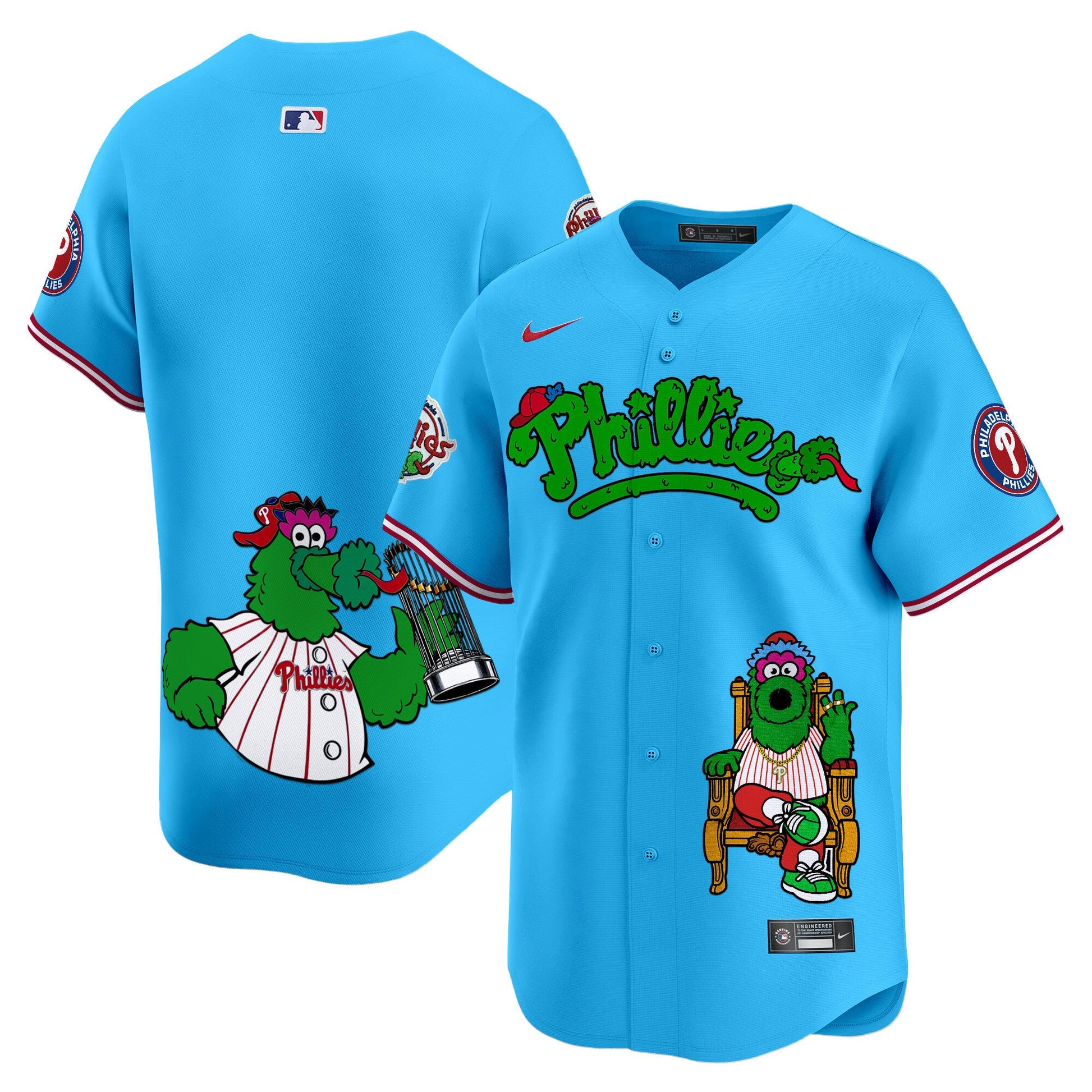 Unisex Phillies Phanatic Vapor Premier Limited Jersey - Printed
