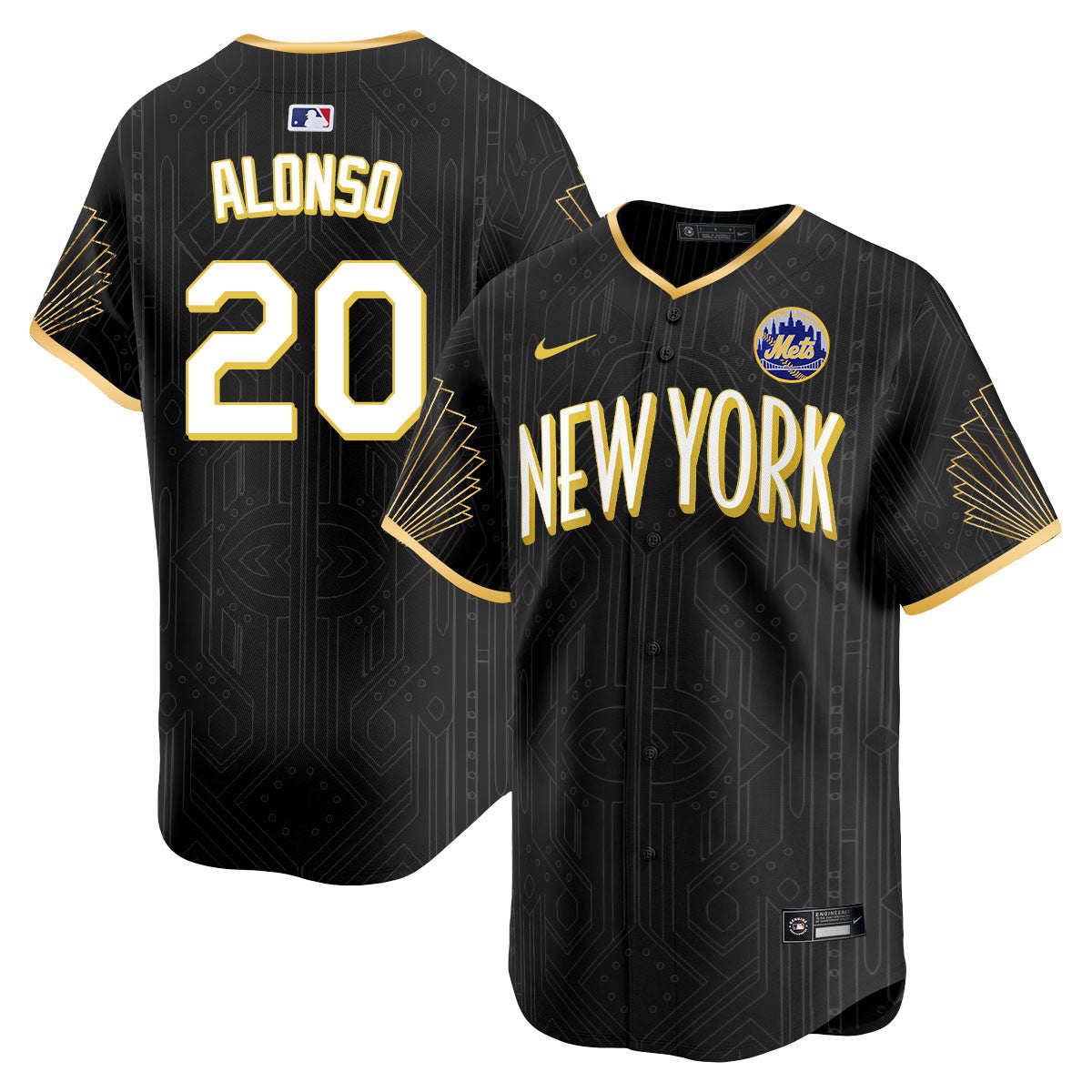 Mets City Connect Concept Limited Jersey - All Stitched