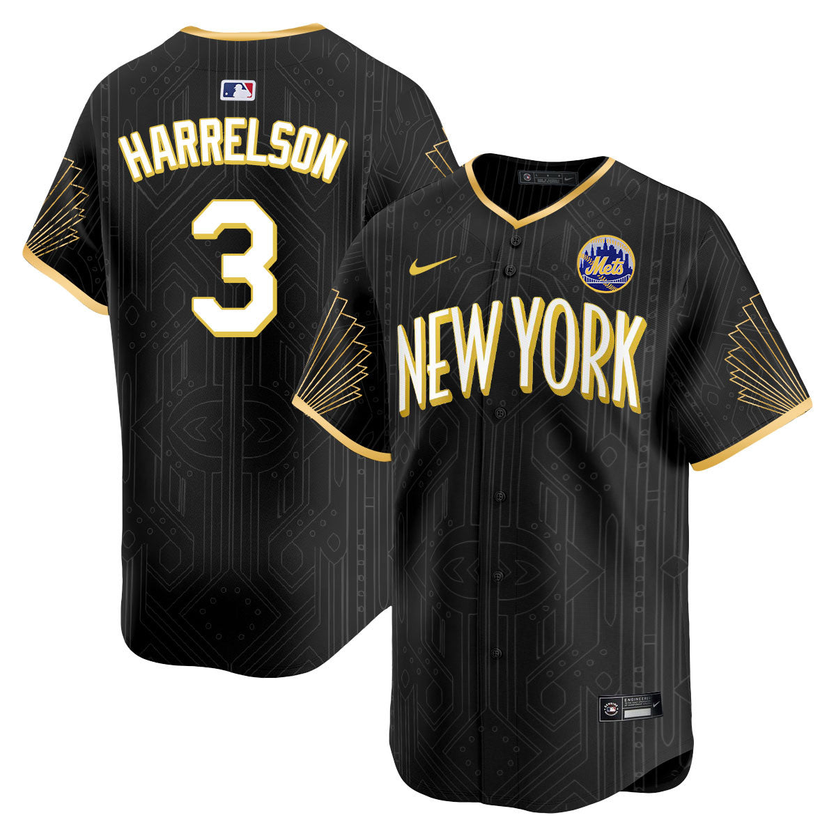 Mets City Connect Concept Limited Jersey - All Stitched