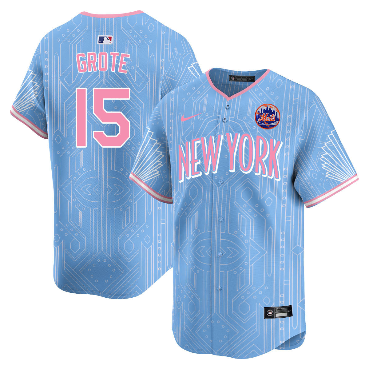 Mets City Connect Concept Limited Jersey - All Stitched