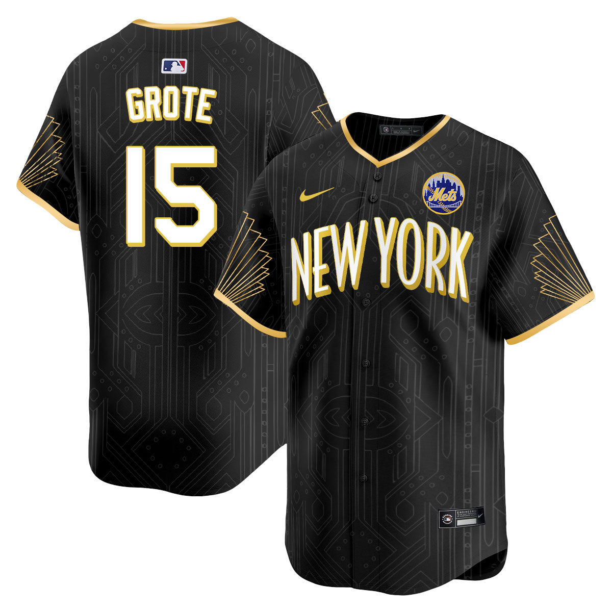 Mets City Connect Concept Limited Jersey - All Stitched