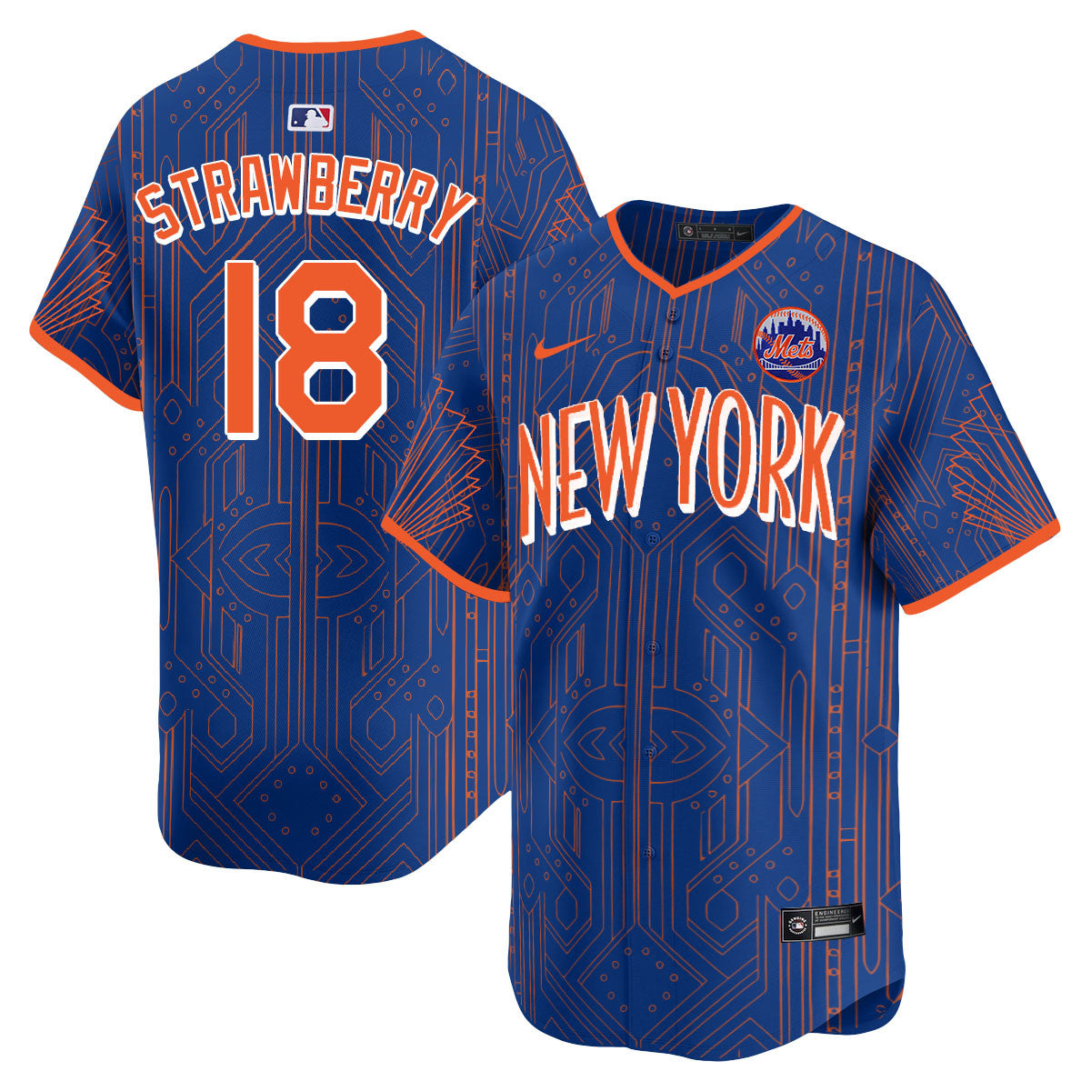 Mets City Connect Concept Limited Jersey - All Stitched