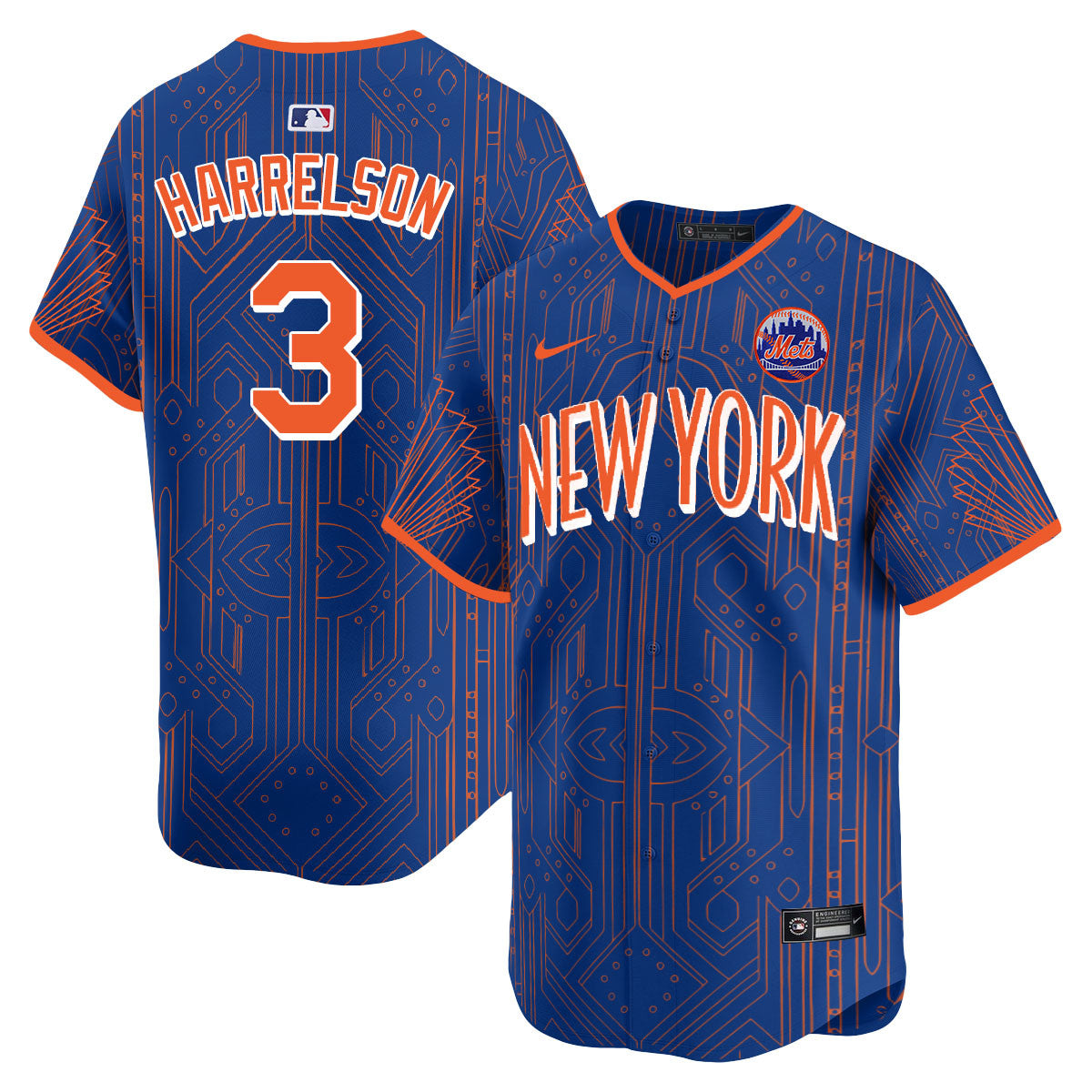 Mets City Connect Concept Limited Jersey - All Stitched