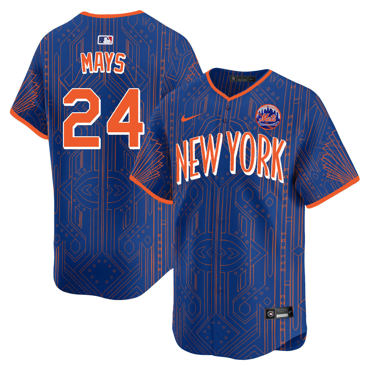 Mets City Connect Concept Limited Jersey - All Stitched