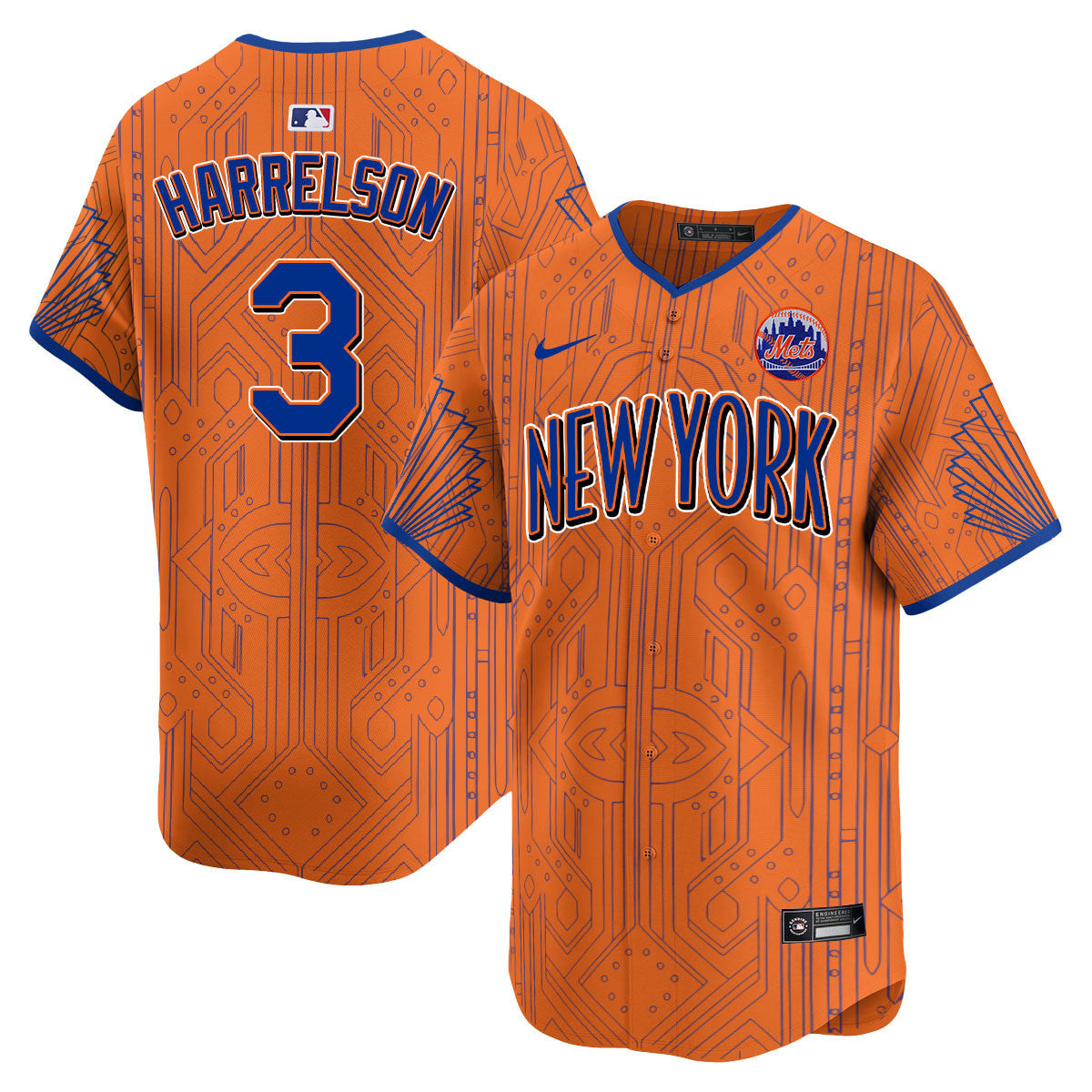 Mets City Connect Concept Limited Jersey - All Stitched