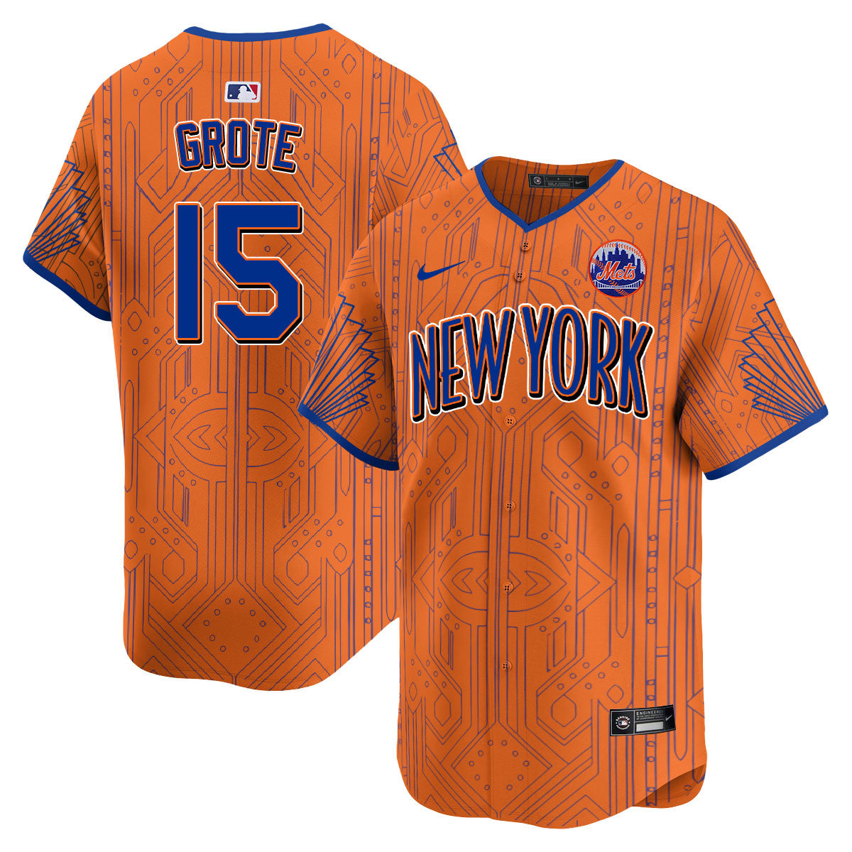 Mets City Connect Concept Limited Jersey - All Stitched