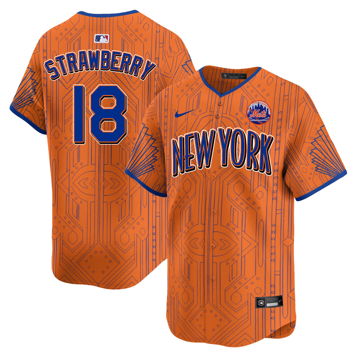Mets City Connect Concept Limited Jersey - All Stitched