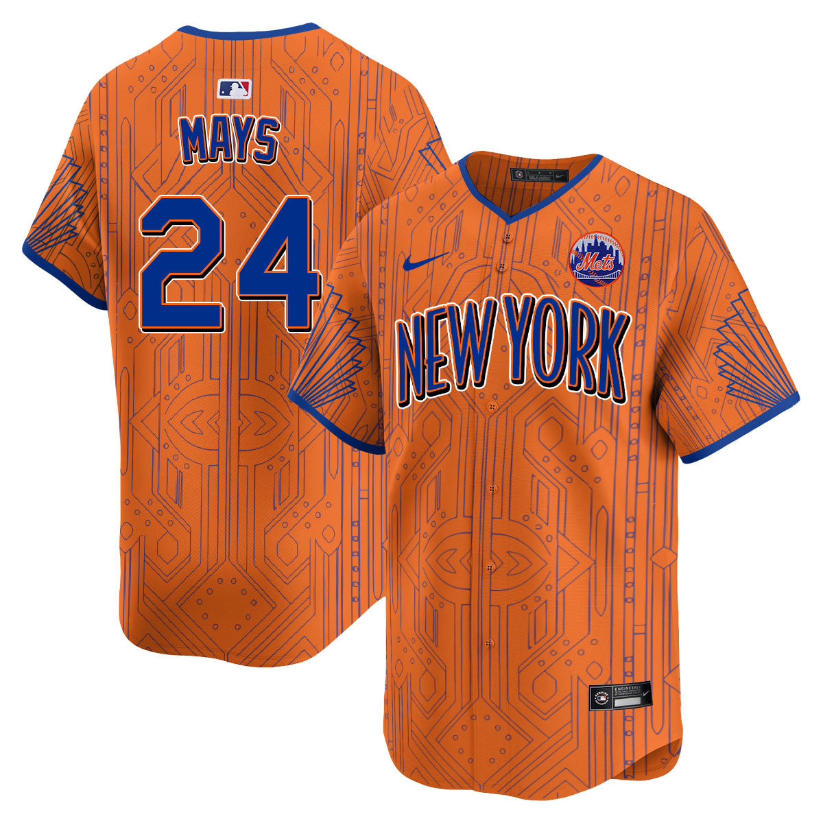 Mets City Connect Concept Limited Jersey - All Stitched