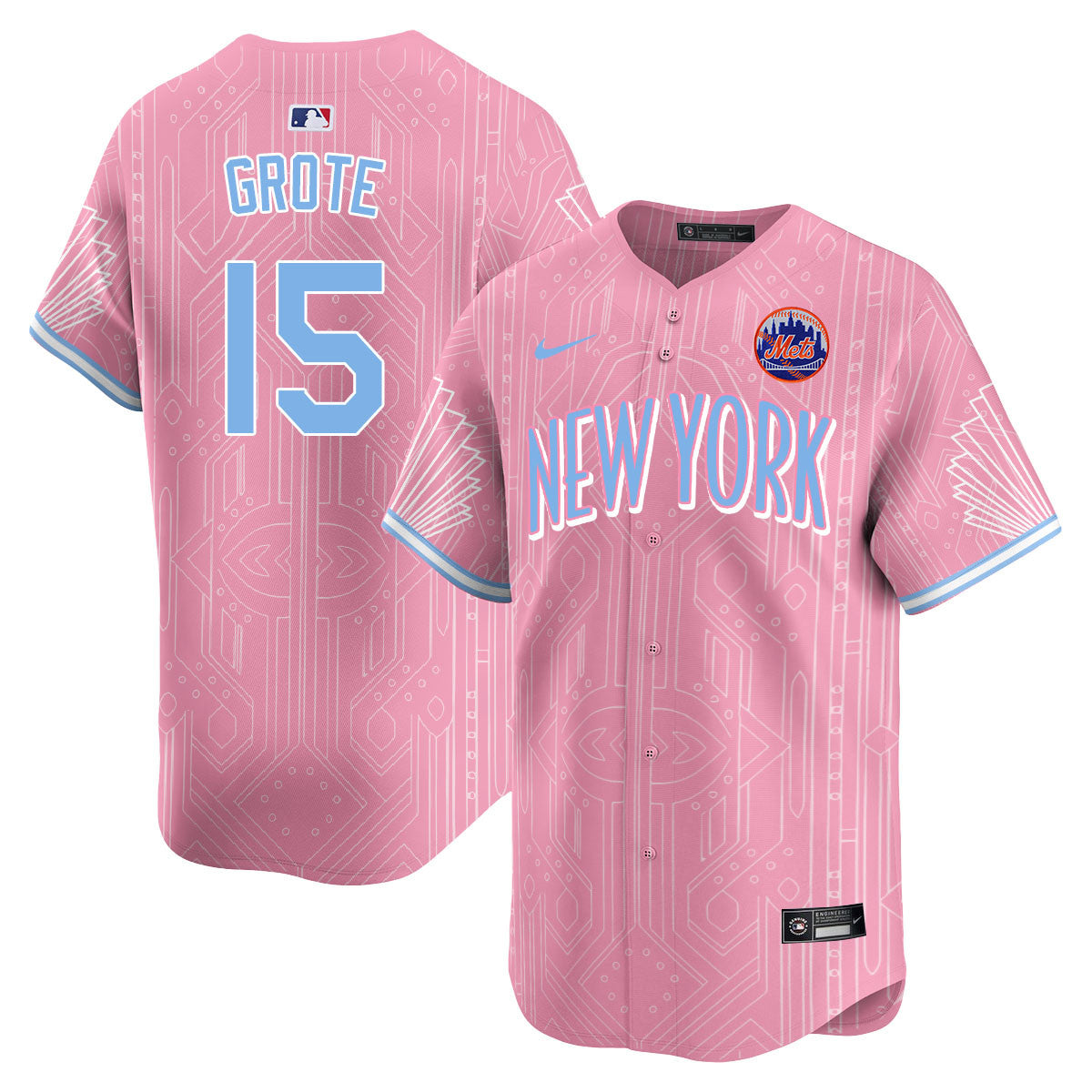 Mets City Connect Concept Limited Jersey - All Stitched