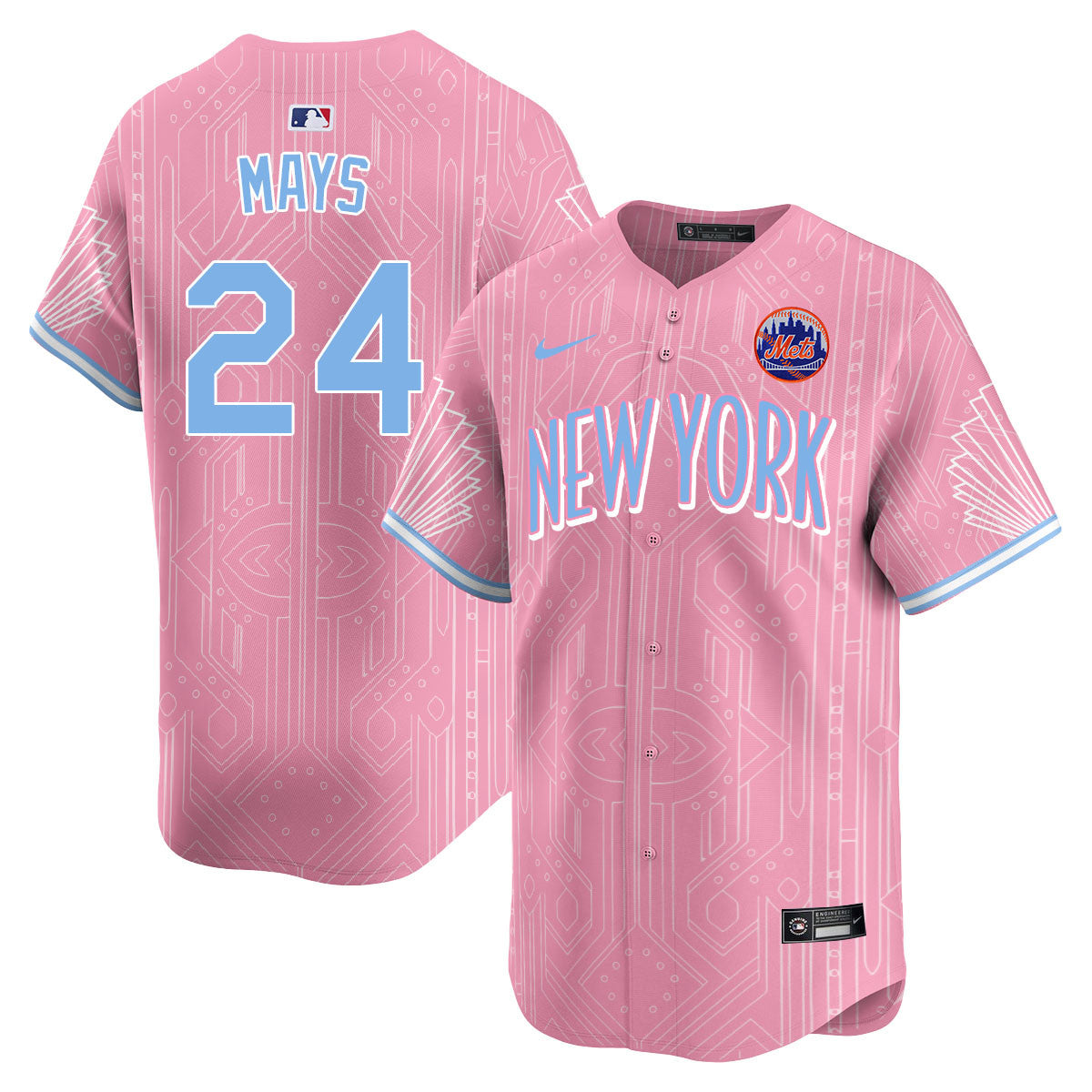 Mets City Connect Concept Limited Jersey - All Stitched