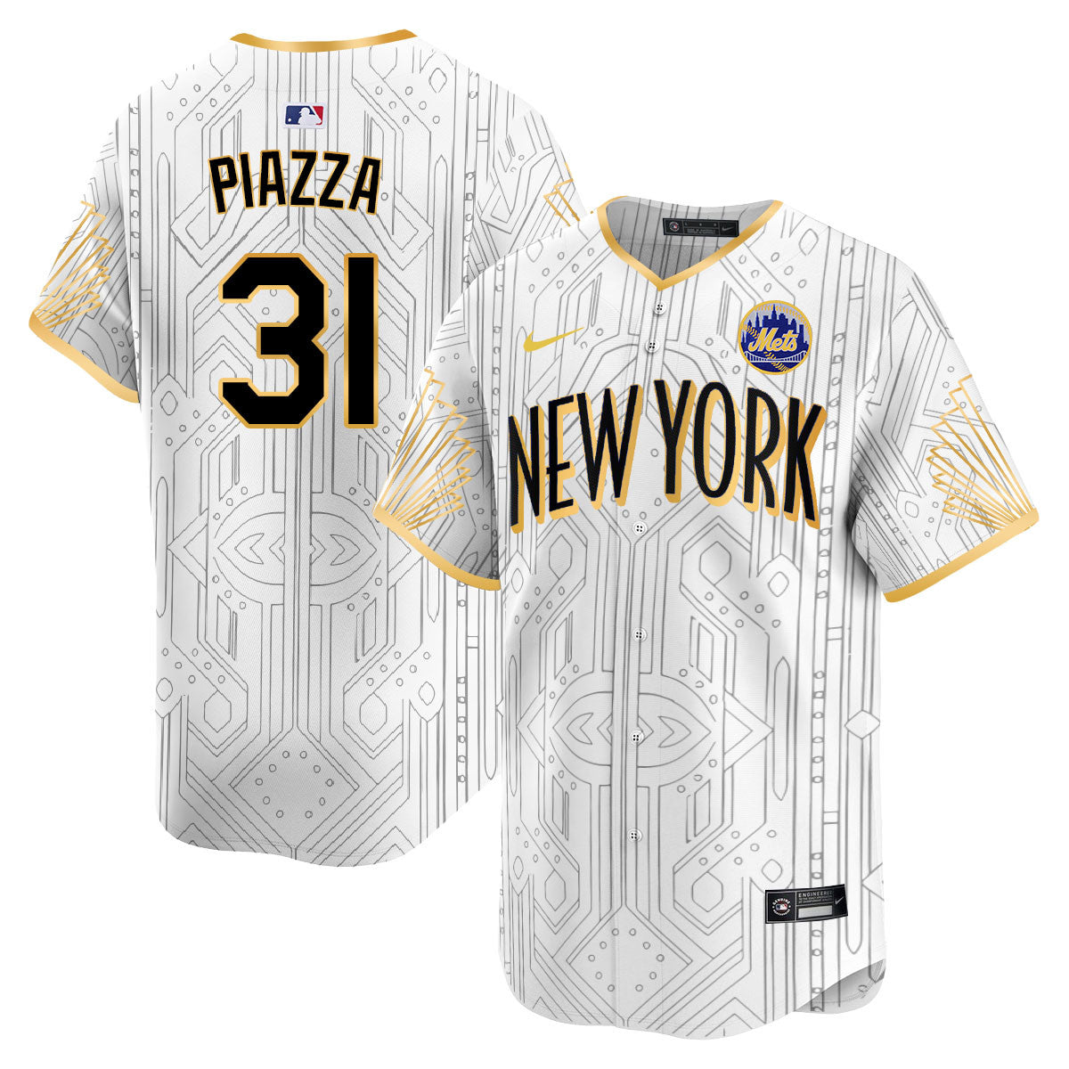 Mets City Connect Concept Limited Jersey - All Stitched
