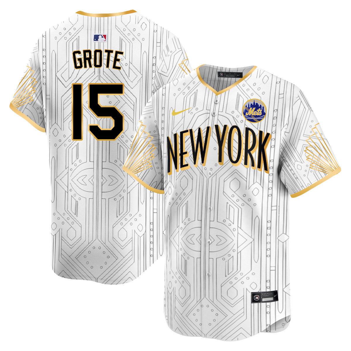 Mets City Connect Concept Limited Jersey - All Stitched
