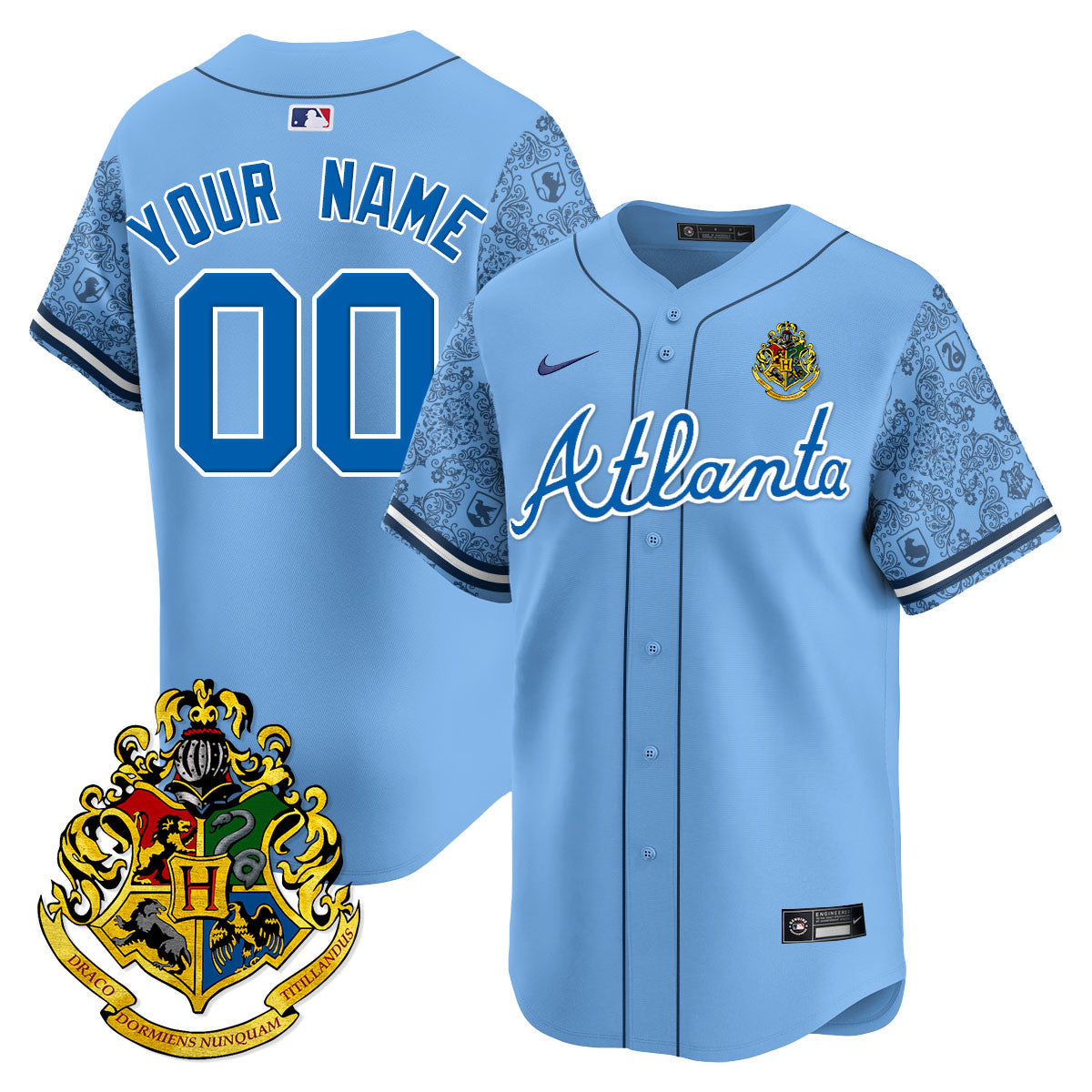 Custom Braves Harry Potter 2024 Limited Jersey