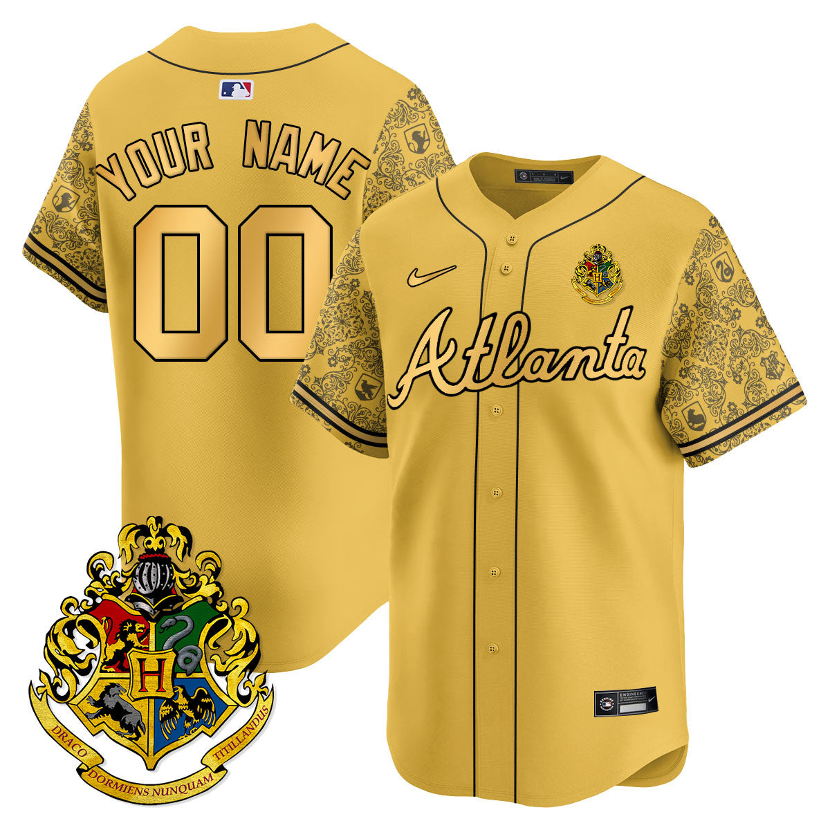 Custom Braves Harry Potter 2024 Limited Jersey