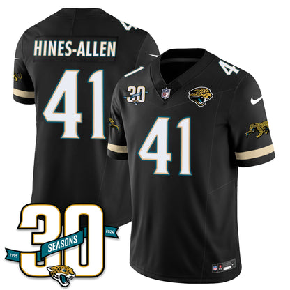Jacksonville Jaguars 1990s Throwback Uniforms - All Stitched
