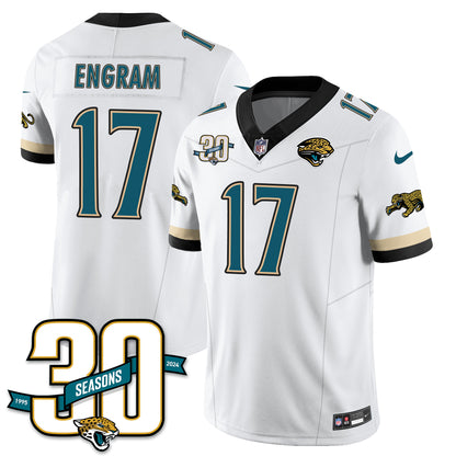 Jacksonville Jaguars 1990s Throwback Uniforms - All Stitched