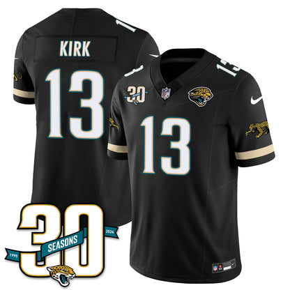 Jacksonville Jaguars 1990s Throwback Uniforms - All Stitched