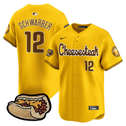 Phillies Cheesesteak Vapor Premier Limited Jersey - All Stitched