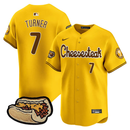 Phillies Cheesesteak Vapor Premier Limited Jersey - All Stitched