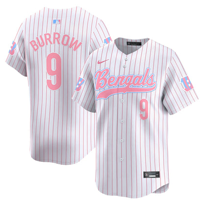 Unisex Bengals Bubblegum Pink Vapor Premier Limited Jersey - All Stitched