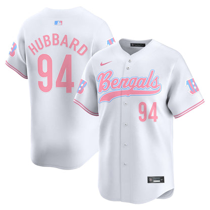 Unisex Bengals Bubblegum Pink Vapor Premier Limited Jersey - All Stitched
