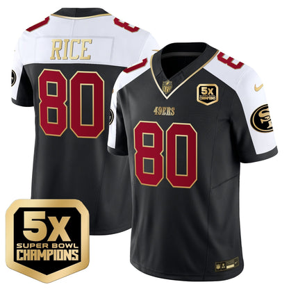 49ers 5x Super Bowl Champions Vapor Limited Jersey - All Stitched