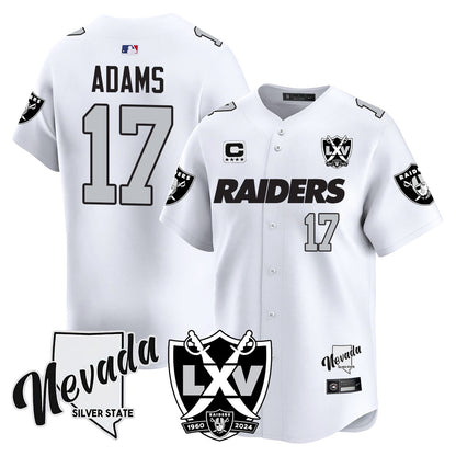 Raiders 2024 Baseball Limited Jersey - 65th Anniversary - All Stitched